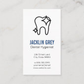 Sparkle Tooth | Zahnmedizin Visitenkarte (Vorderseite)