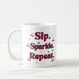 Sparkle und anders kaffeetasse