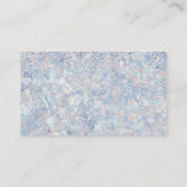 SPARKLE UND SCHEIN MIT UNSEREM OPAL THEMA VISITENKARTE (Rückseite)