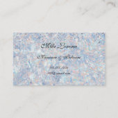 SPARKLE UND SCHEIN MIT UNSEREM OPAL THEMA VISITENKARTE (Vorderseite)