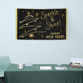 Sparkle und Shine, ein glücklicher Sylvester Banner (Messeveranstaltung)