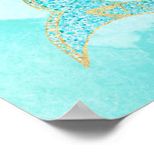 Sparkle und Shine Mermaid Poster (Ecke)