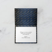 Sparkle Weihnachtslicht Rustikales FOTO Gruß Feiertagskarte (Innenseite)