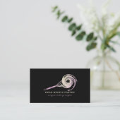 Sparkle Whisk Glitzer Rose Goldene Bäckerei Utensi Visitenkarte (Stehend Vorderseite)