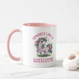 Sparkle wie ein Einhorn Tasse