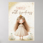 Sparkle with kidness poster (Vorne)