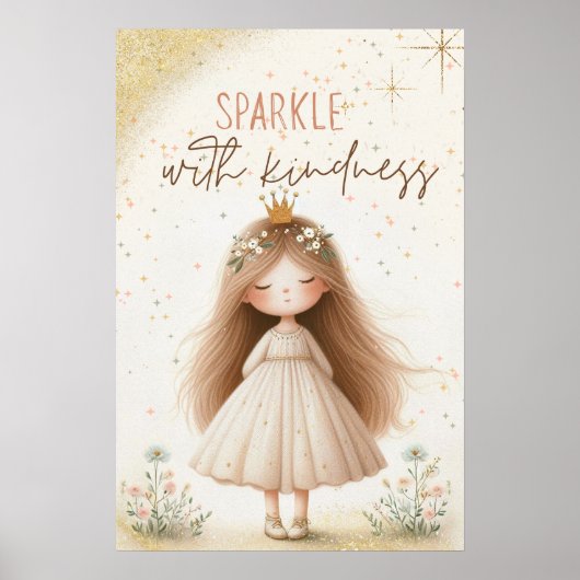Sparkle with kidness poster (Vorne)