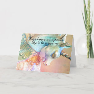 SPARKLED Grußkarte Dankeskarte