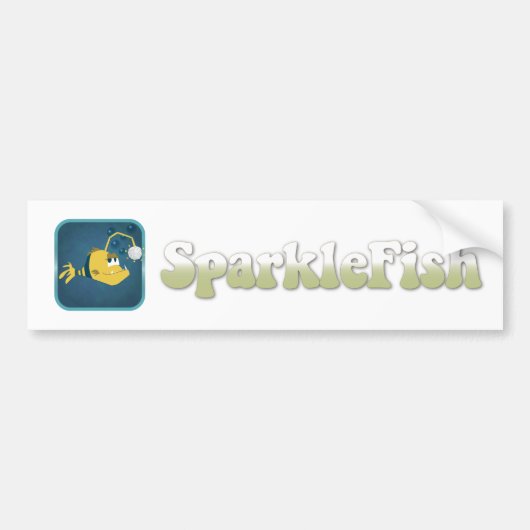 SparkleFish Autoaufkleber (Vorne)