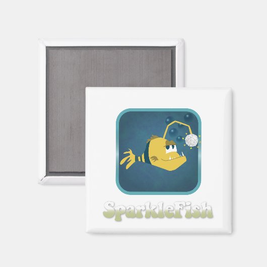SparkleFish Magnet (Vorderseite/Rückseite)