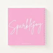 SparkleJoy Gemein It 8,5" x 8,5" Notebook Notizblock (Rückseite)