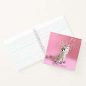 SparkleJoy Gemein It 8,5" x 8,5" Notebook Notizblock (Innenseite)