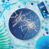 Sparkler 2026 pappteller (Party)