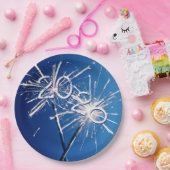 Sparkler 2026 pappteller (Party)