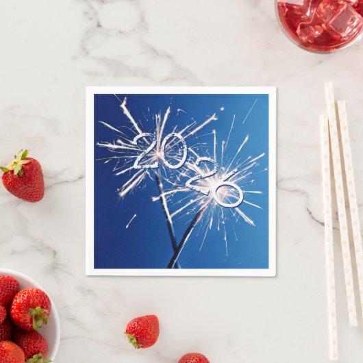 Sparkler 2026 serviette (Beispiel)