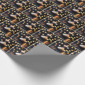 Sparkler am Geburtstag Geschenkpapier (Ecke)