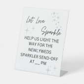 Sparkler Exit Sign Sockelschild (Vorderseite)