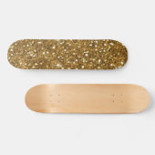 Sparkler Gold Skateboard (Horizontal)