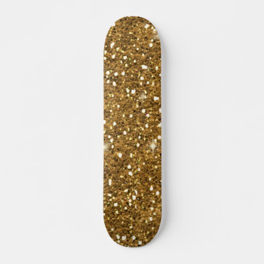 Sparkler Gold Skateboard (Vorne)