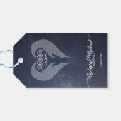 Sparkler Send Off Tags Geschenkanhänger (Rückseite Horizontal)