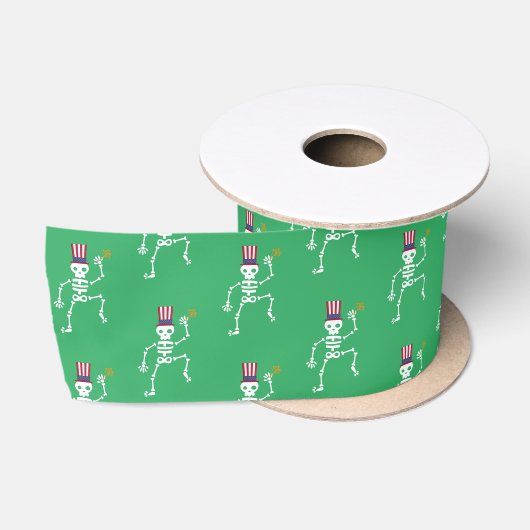 Sparkler Skeleton Satinband (Spule)