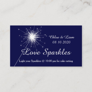 Sparkler-Tag Begleitkarte