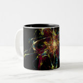 Sparkler Zweifarbige Tasse (Vorderseite Links)