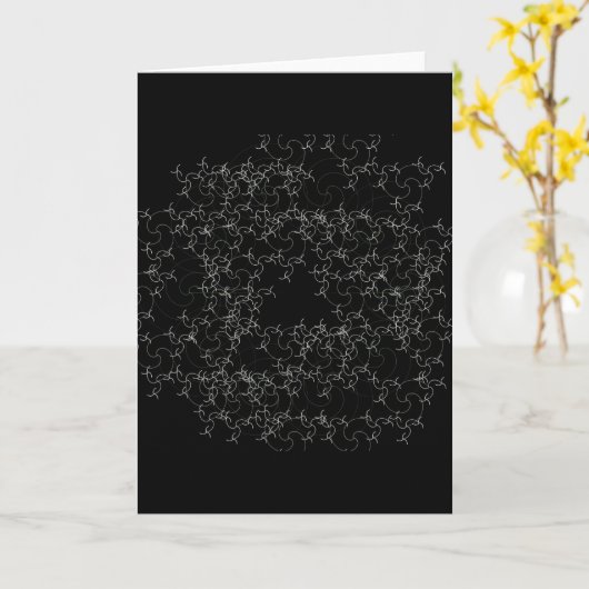 Sparklers Karte (Gelbe Blume)