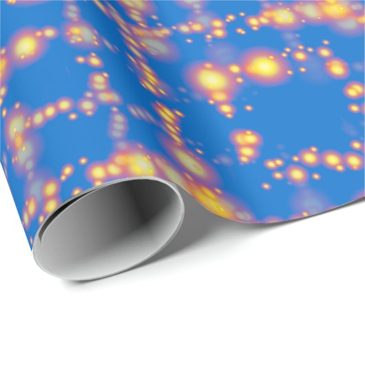 Sparkles on nightsky geschenkpapier (Rolleneckpunkt)