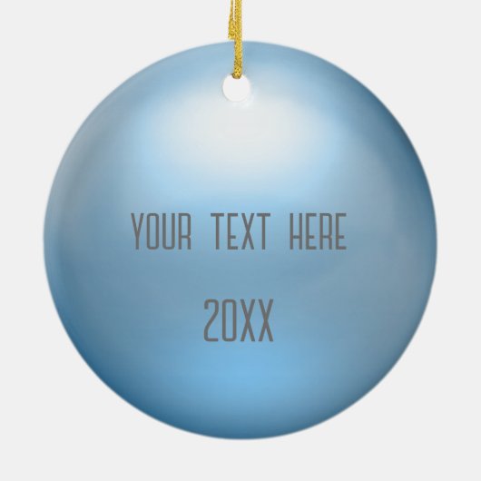 Sparkley Menorah Hanukkah Ornament (Hinten)