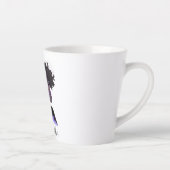 Sparkling Afro Woman Milchtasse (Rechts)