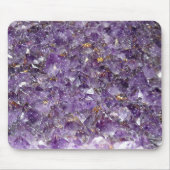 Sparkling Amethyst Crystal Gem - Lila Geode Mousepad (Vorne)