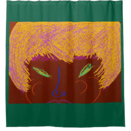 Sparkling Beauty Queen Duschvorhang