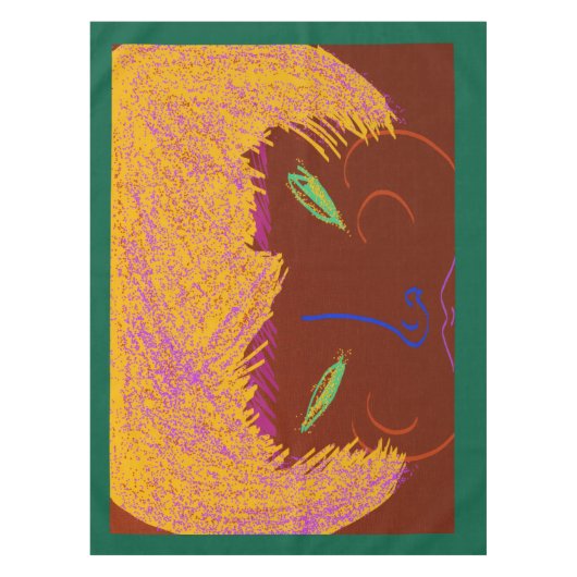 Sparkling Beauty Queen Tischdecke (Vorderseite)