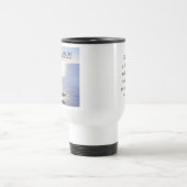 Sparkling Blue Ocean Sessings Bible Verse Reisebecher (Mittel)