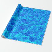 Sparkling Blue Pool Water Geschenkpapier (Ungerollt)
