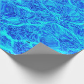 Sparkling Blue Pool Water Geschenkpapier (Ecke)