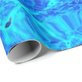 Sparkling Blue Pool Water Geschenkpapier (Rolleneckpunkt)