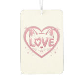 Sparkling Cat Love Autolufterfrischer (Rückseite)