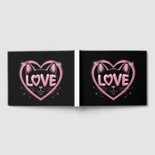 Sparkling Cat Love Gästebuch (Voll)