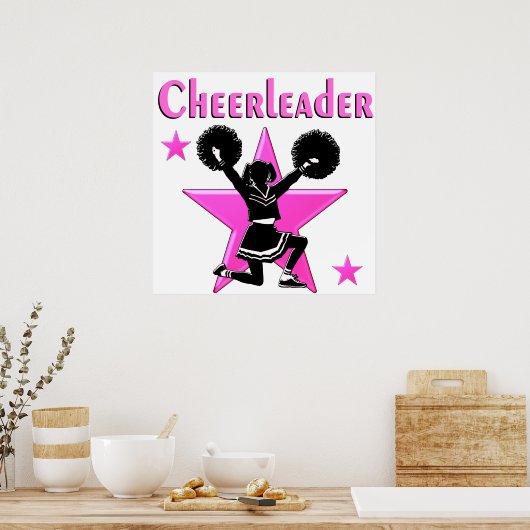 SPARKLING CHEERLEADER POSTER (Küche)
