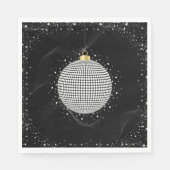 Sparkling Christmas Bauble Serviette (Vorderseite)