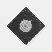 Sparkling Christmas Bauble Serviette (Ecke)