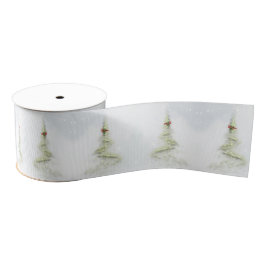 Sparkling Christmas Tree elegant ribbon  Ripsband