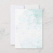 Sparkling Christmas Tree thank you card Dankeskarte (Rückseite)