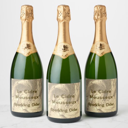 Sparkling Cider Beverage Label Set Schaumweinetikett (Flaschen)
