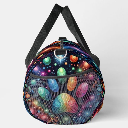 Sparkling Cosmos Artistic Travel Duffle Bag (Rechts)