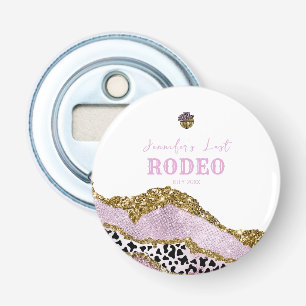 Sparkling Disco Cowgirl Bachelorette, vergoldeter  Flaschenöffner