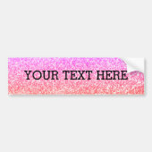 Sparkling elegant gurt Regenbogen bunt niedlich Autoaufkleber (Vorne)