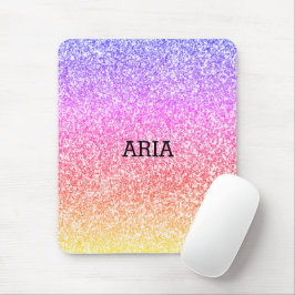Sparkling elegant gurt Regenbogen bunt niedlich Mousepad
